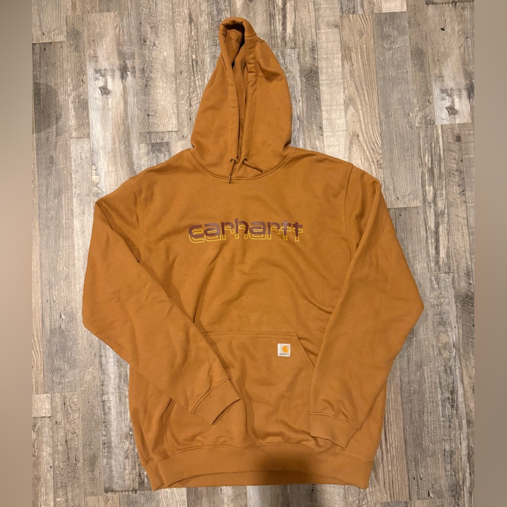 Carhartt Men's Tan Hoodie
